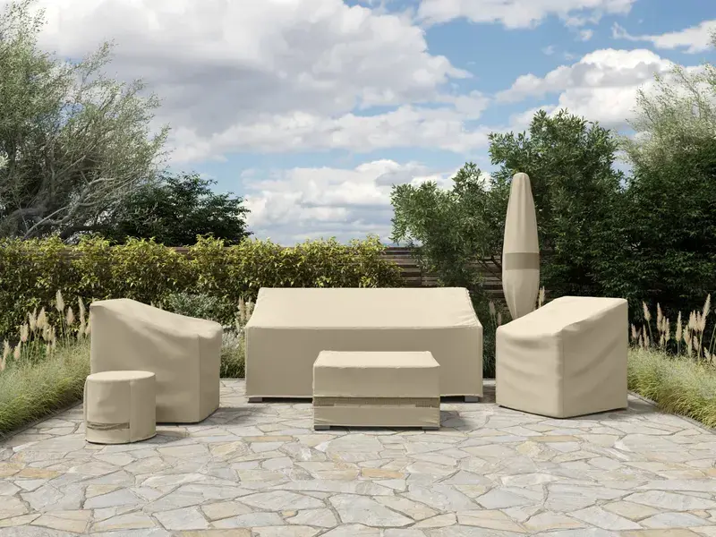 Outdoor patio Glider Cover