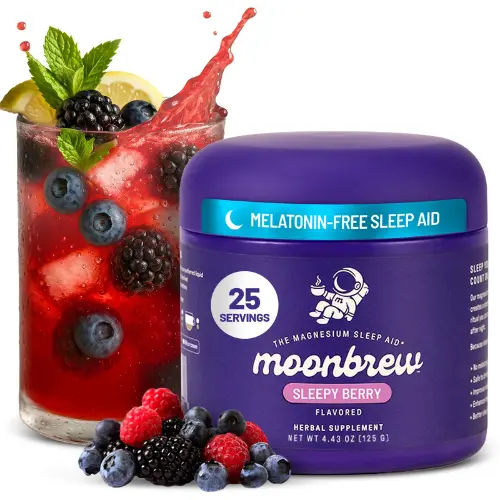MoonBrew Magnesium Sleep Aid: Mixed Berry 
