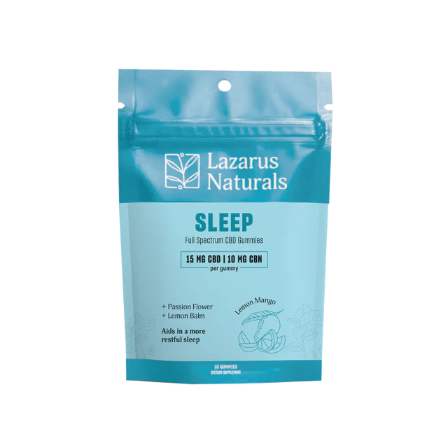 Lazarus Naturals CBD CBN Sleep Gummies