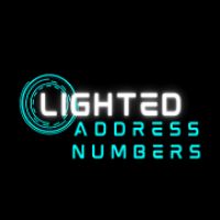 Lighted Address Numbers