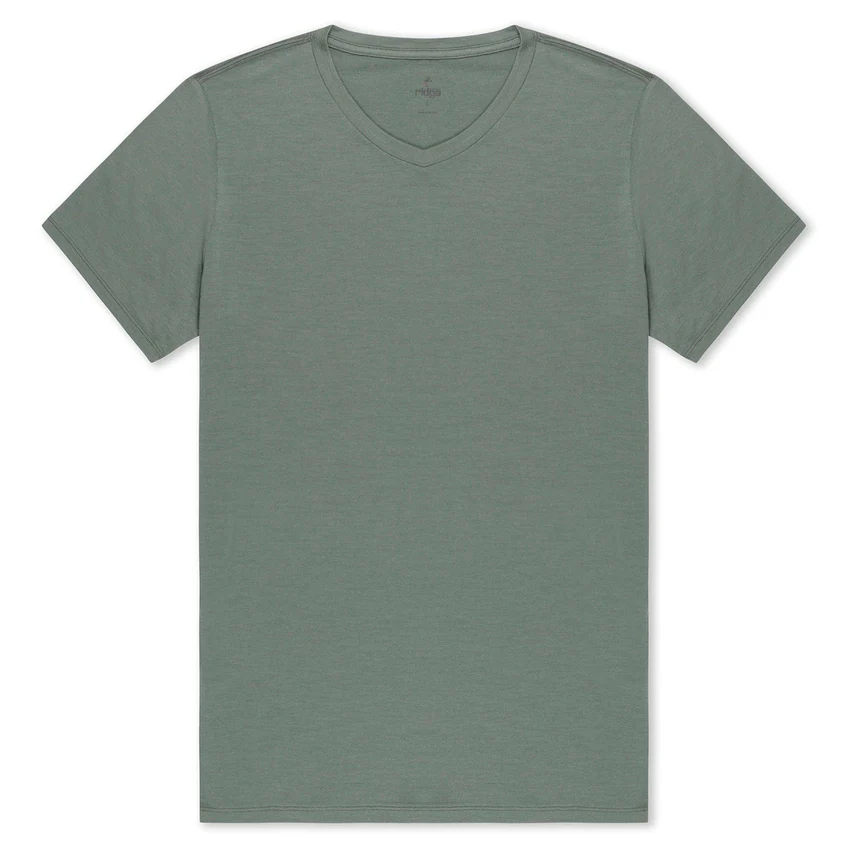 Men's Journey V-Neck Merino Wool T-Shirt