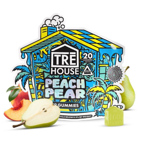 TRĒ House Delta 9 THC Gummies With CBD