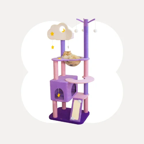 Happy And Polly Moonlight Cat Tree