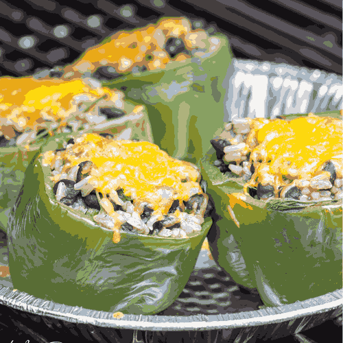 Best Outdoor Dishes by Grilla Grills Grilled Stuffed Peppers