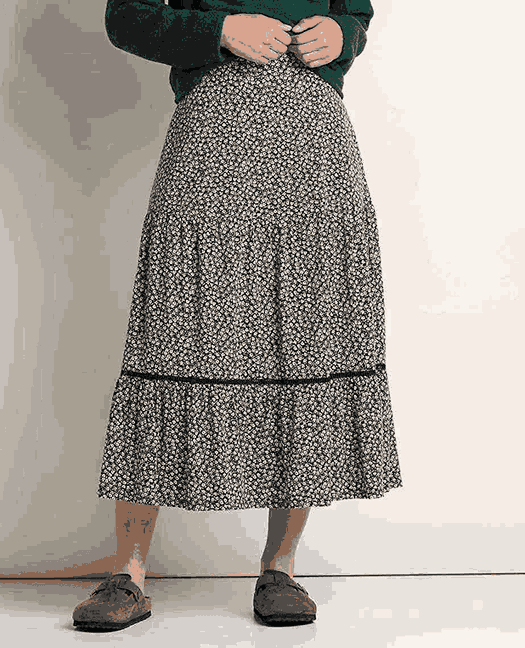 marigold tiered midi best toad and co skirts