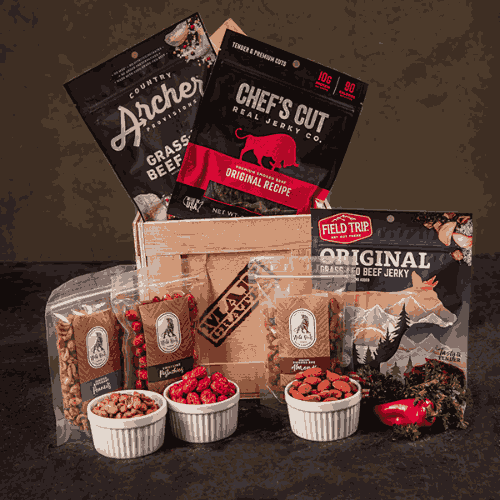 Man Crates Jerky Snacks Review Primal Hunger Crate