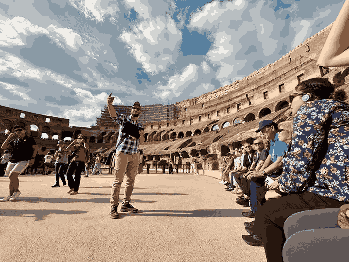 Special Access Colosseum Arena Floor Tour through the Gladiator's Gate