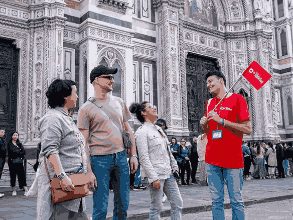 Florence Walking Tour with Statue of David