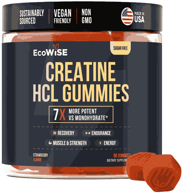 EcoWise Creatine HCL Gummies