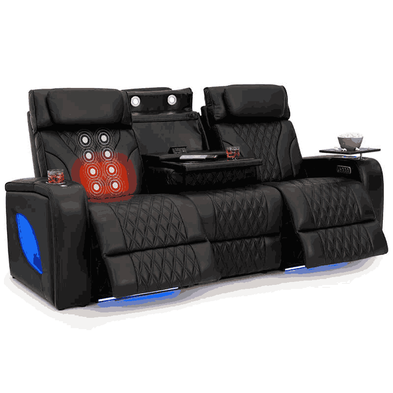 Best Home Theatre Seatcraft Armada LT Plus Zero Gravity Home Theater Sofa