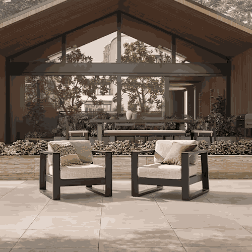 Rio Outdoor Teak Lounge Chair