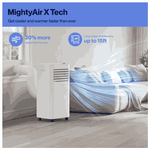 Smart WiFi-Enabled Portable AC