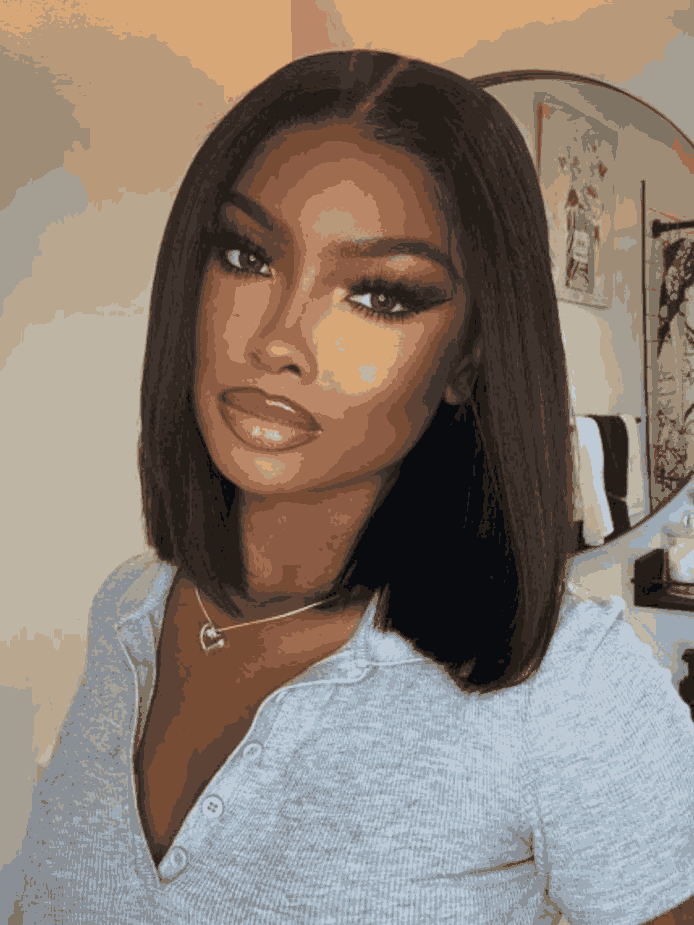 UNice EasiContour V Part Minimal Leave Out Curly Glueless Wig