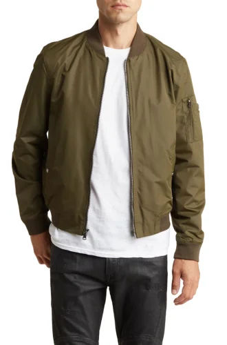 Alba Taslan Bomber Jacket