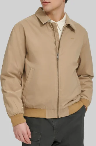 Microtwill Golf Bomber Jacket