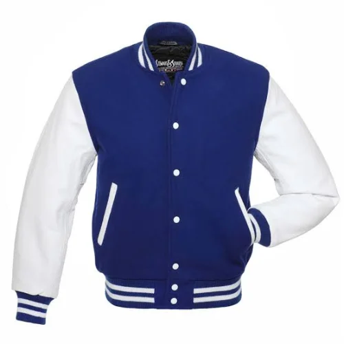 Royal Blue White Jacket
