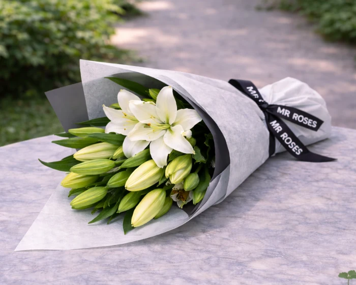 Fragrant White Lilies