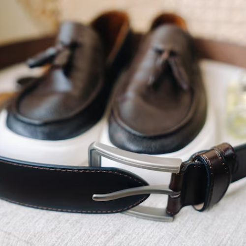 Matching Leather and Steel