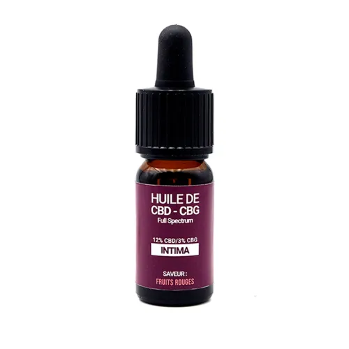 Huile Intima 12% CBD + 3% CBG